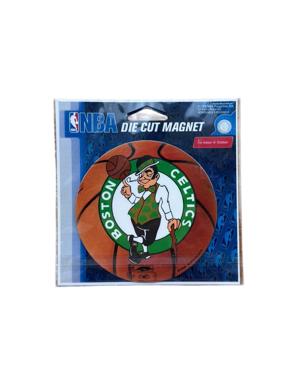 Boston Celtics Die Cut Magnet NBA WinCraft Basketball Logo Sealed